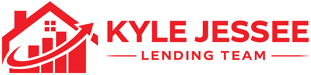 Kyle Jesse Lending Team logo showing a red house icon with a swoosh and the text 'KYLE JESSEE'